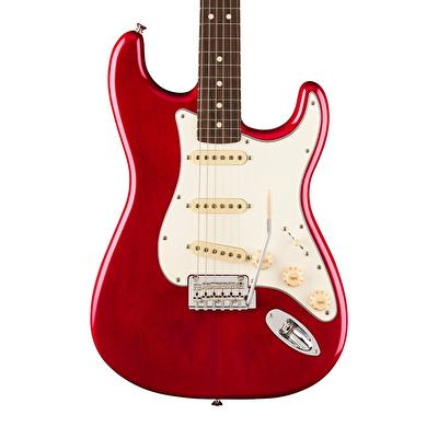Fender Player II Stratocaster Chambered Mahogany Gövde Gülağacı Klavye Transparent Cherry Burst Elektro Gitar